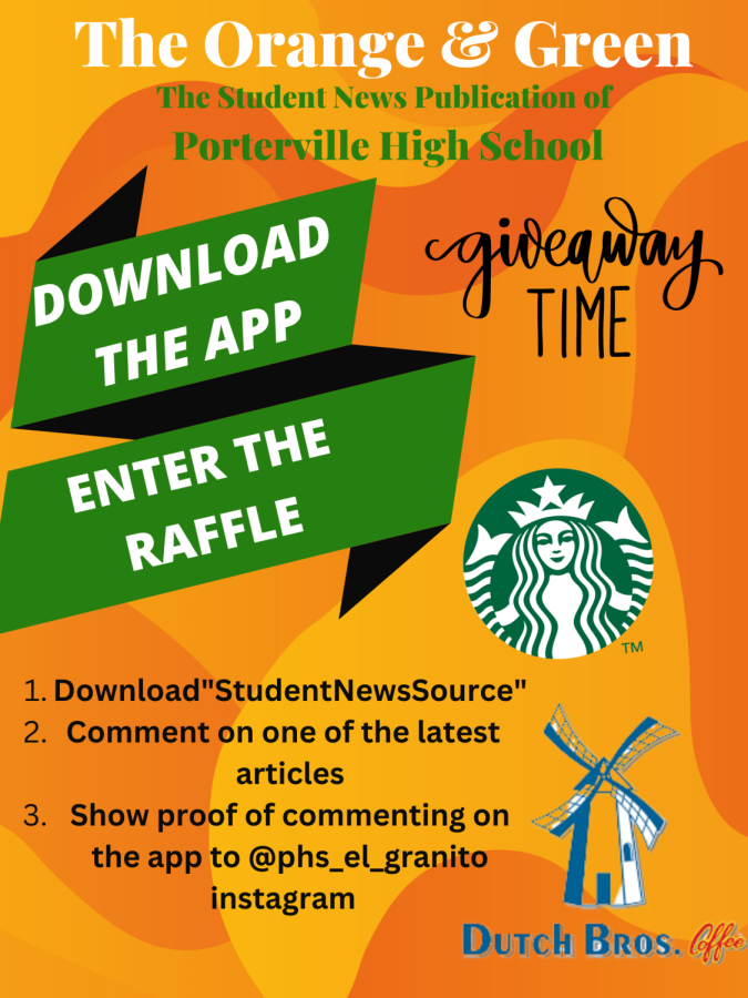 Download the App, Enter the Raffle