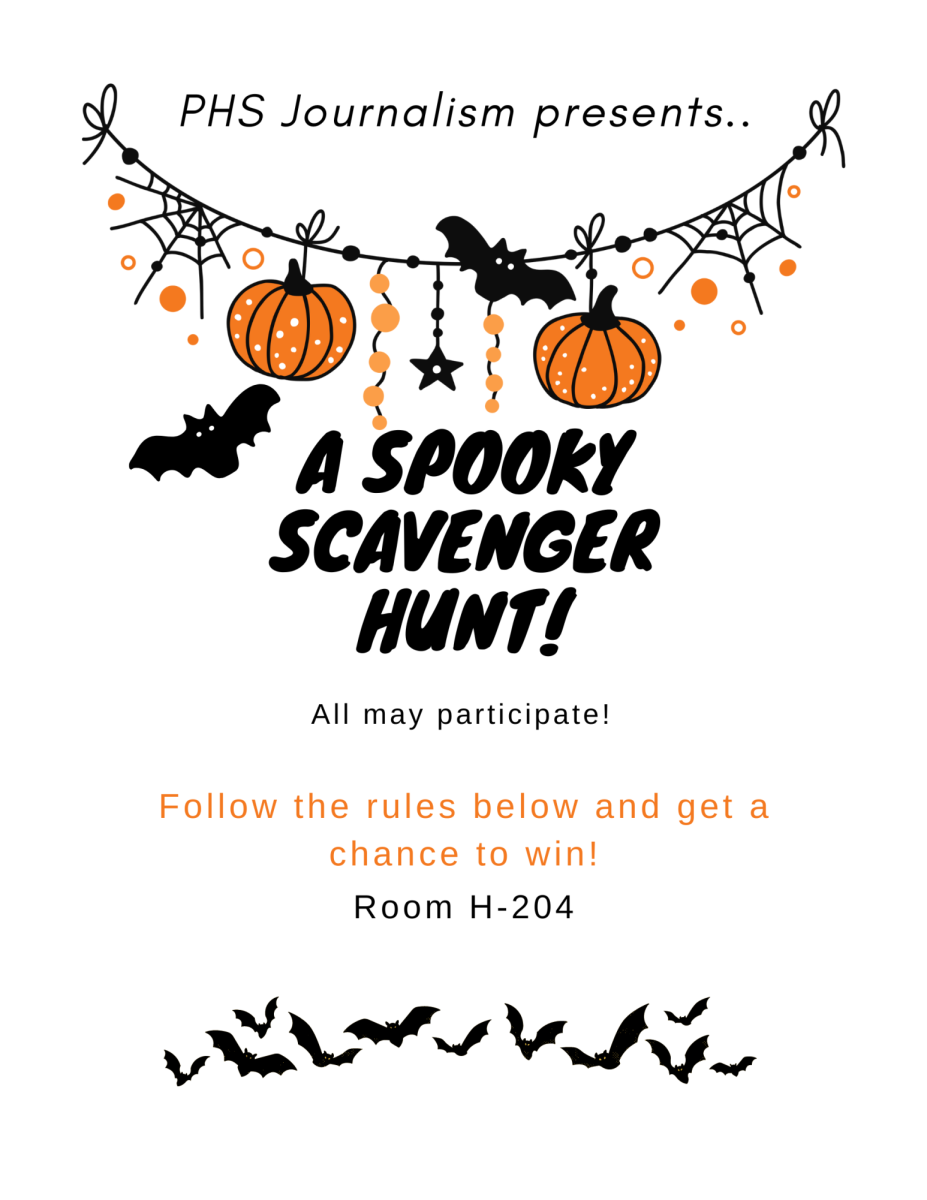 PHS Spooky Scavenger Hunt!