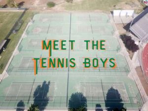 Meet the Varsity Boys Tennis Team